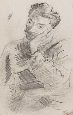 Фальк Роберт Рафаилович. Задумавшийся мужчина